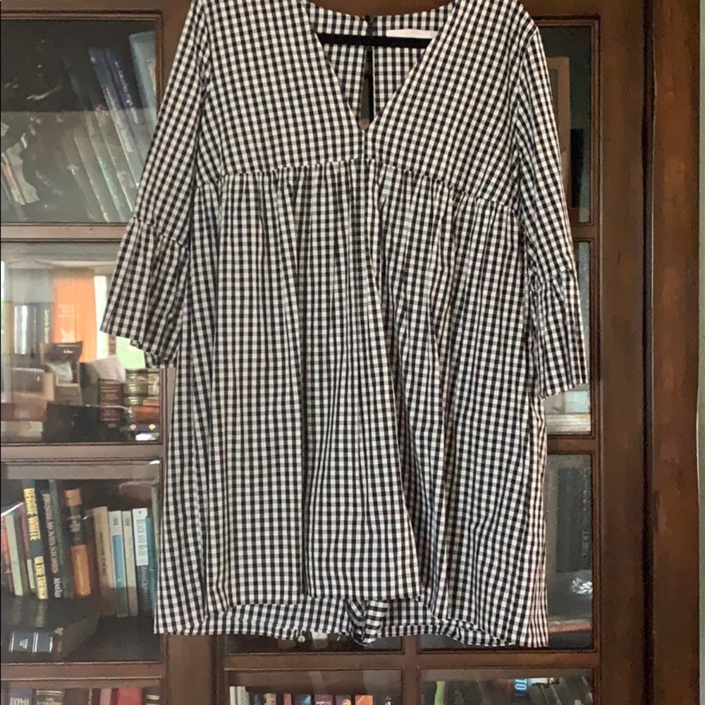 Checkered Romper